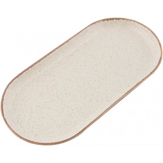 Блюдо овальное 30х15 см, Seasons Бежевый, Porland, изображение 2