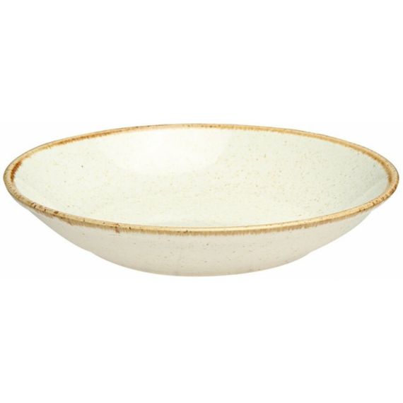 Тарелка глубокая 21 см безбортовая, Seasons Бежевый, Porland, изображение 4