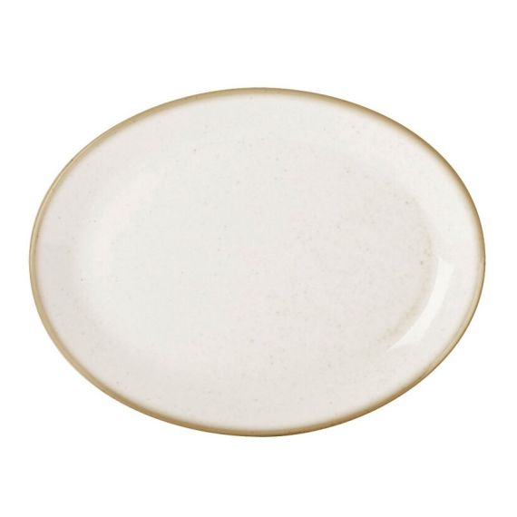 Блюдо овальное 31х24 см, Seasons Бежевый, Porland, изображение 3