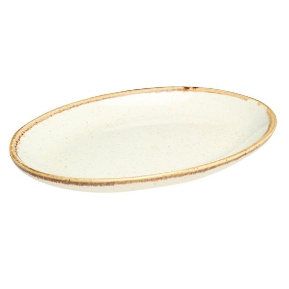 Блюдо овальное 31х24 см, Seasons Бежевый, Porland, изображение 6