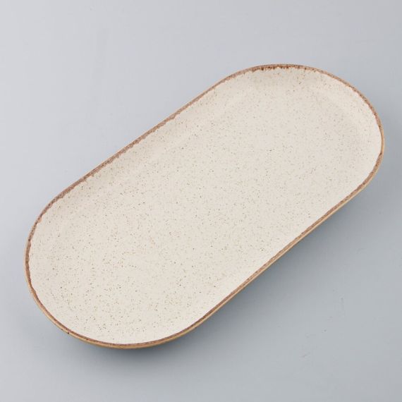 Блюдо овальное 30х15 см, Seasons Бежевый, Porland, изображение 10