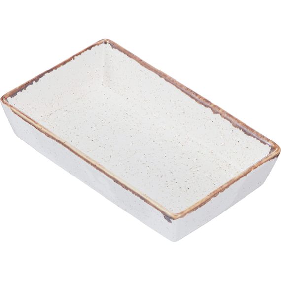 Блюдо прямоугольное 13,7х8,5 см h 3 см, Seasons Бежевый, Porland, изображение 6