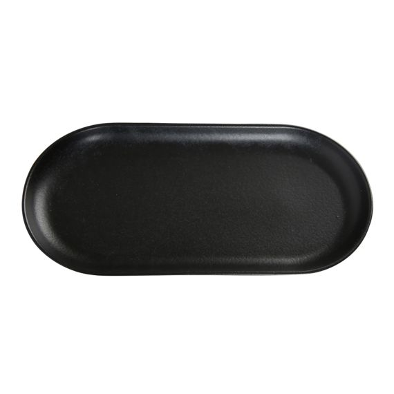 Блюдо овальное 30х15 см, Seasons Черный, Porland, изображение 3