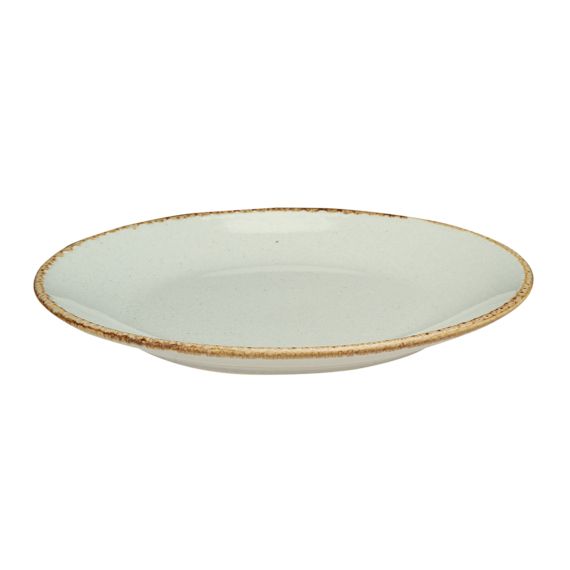 Тарелка 24 см безбортовая, Seasons Серый, Porland, изображение 4