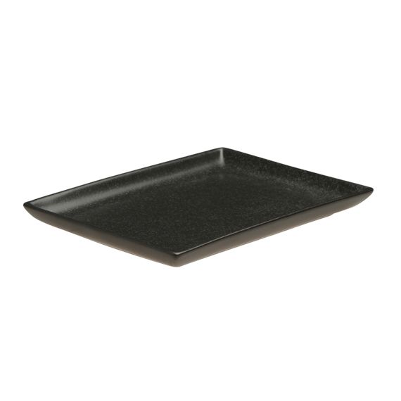 Блюдо прямоугольное 18х13 см, Seasons Черный, Porland, изображение 4