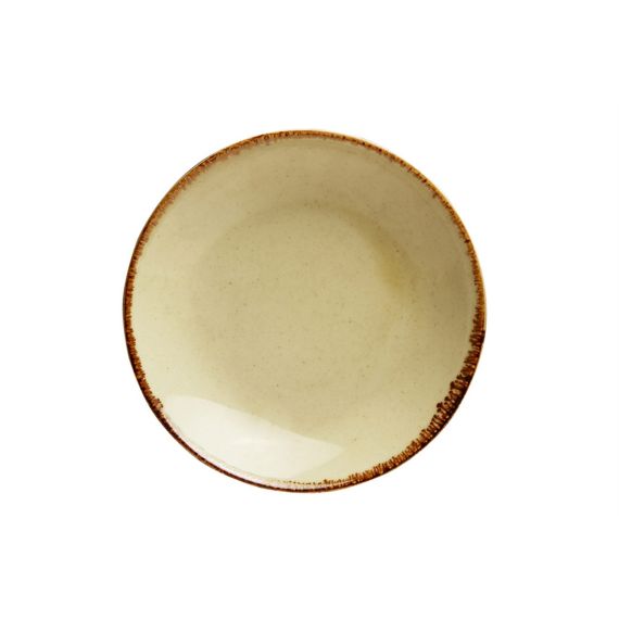 Тарелка глубокая 26 см безбортовая, Seasons Желтый, Porland, изображение 3