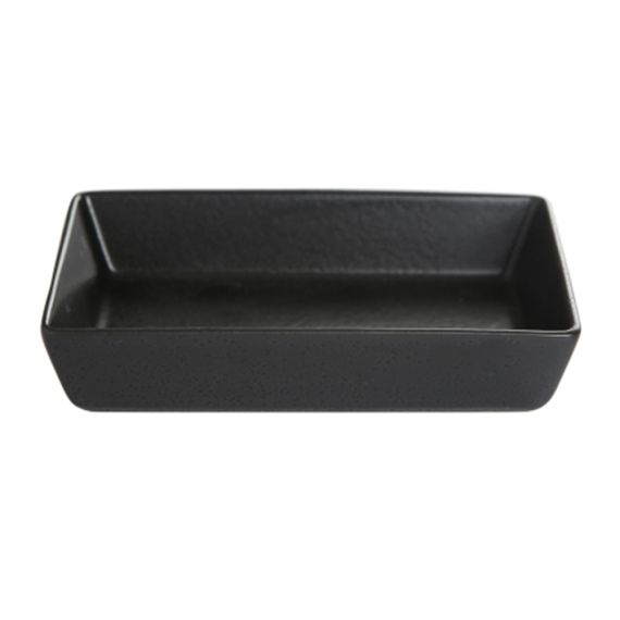 Блюдо прямоугольное 16х10 см h 4 см, Seasons Черный, Porland, изображение 2