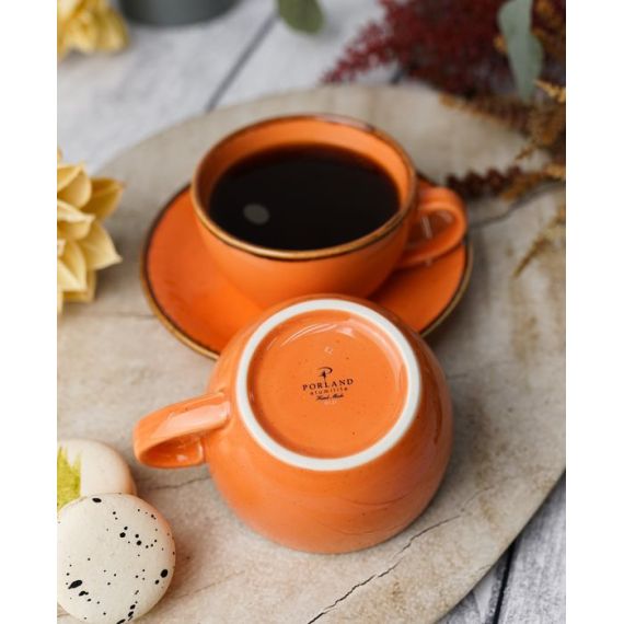 Чашка 250 мл, Seasons Оранжевый, Porland, изображение 6