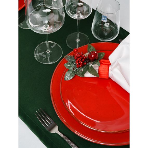 Блюдо овальное 36х27 см, Seasons Красный, Porland, изображение 9