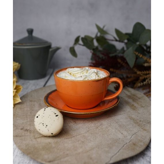 Чашка 340 мл, Seasons Оранжевый, Porland, изображение 5