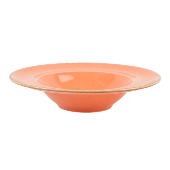 Тарелка глубокая 26 см с полями, Seasons Оранжевый, Porland, изображение 2