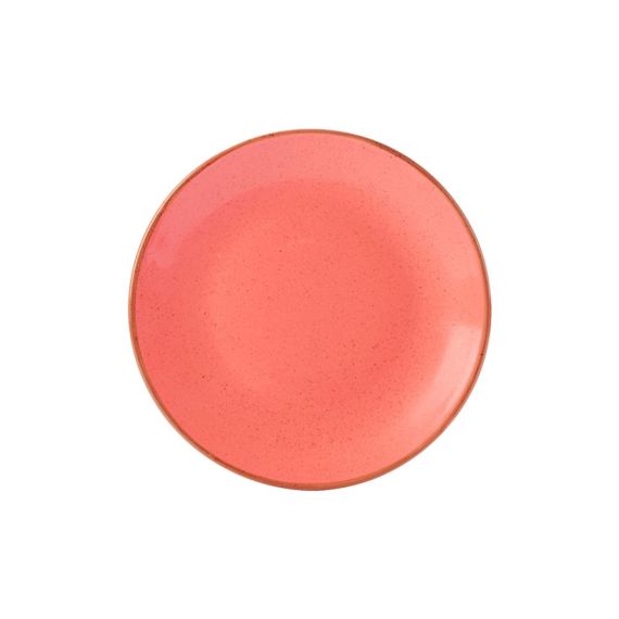 Тарелка 28 см безбортовая, Seasons Оранжевый, Porland, изображение 3