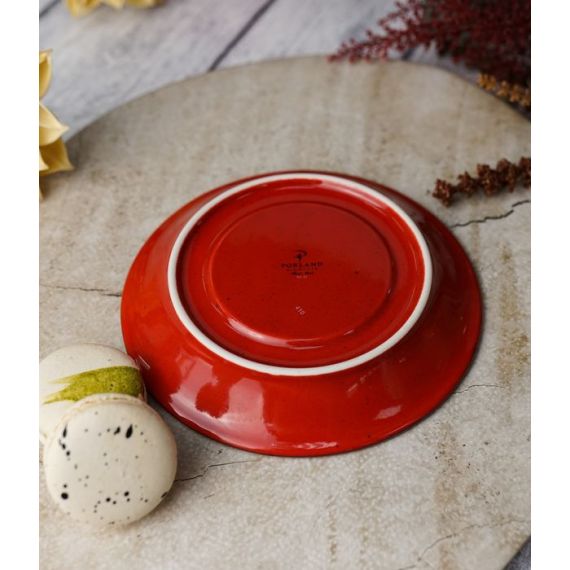 Блюдце 16 см, Seasons Красный, Porland, изображение 4