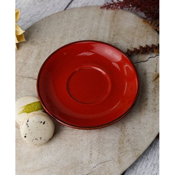 Блюдце 16 см, Seasons Красный, Porland, изображение 2