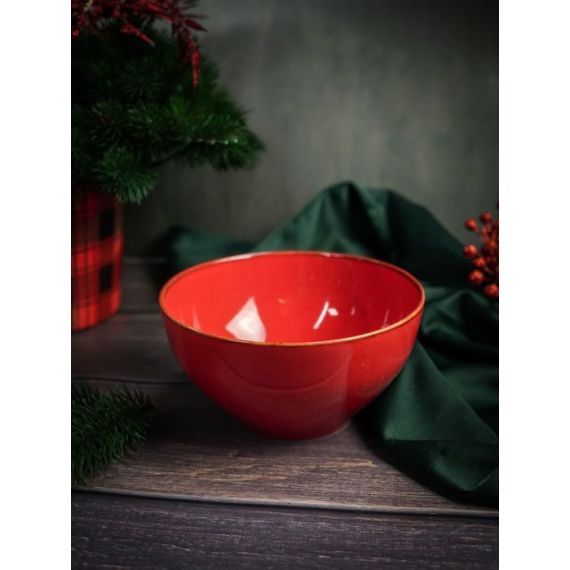 Салатник d 14 см h 7 см 550 мл, Seasons Красный, Porland, изображение 2