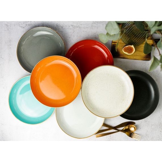 Салатник полуглубокий d 17 см h 4 см 415 мл, Seasons Черный, Porland, изображение 10