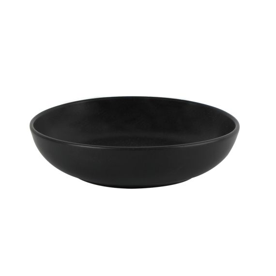 Салатник полуглубокий d 17 см h 4 см 415 мл, Seasons Черный, Porland, изображение 2