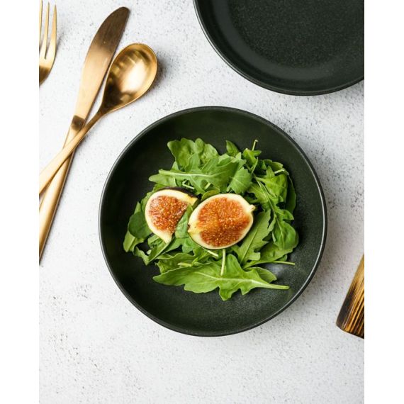 Салатник полуглубокий d 17 см h 4 см 415 мл, Seasons Черный, Porland, изображение 18