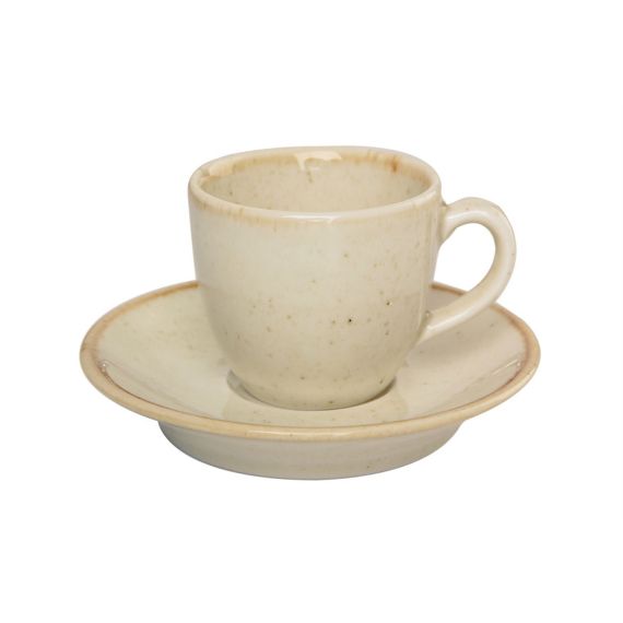 Чашка кофейная 90 мл, Seasons Желтый, Porland, изображение 2