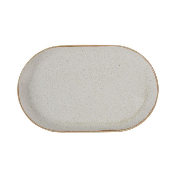 Блюдо овальное 32х20 см, Seasons Бежевый, Porland, изображение 2