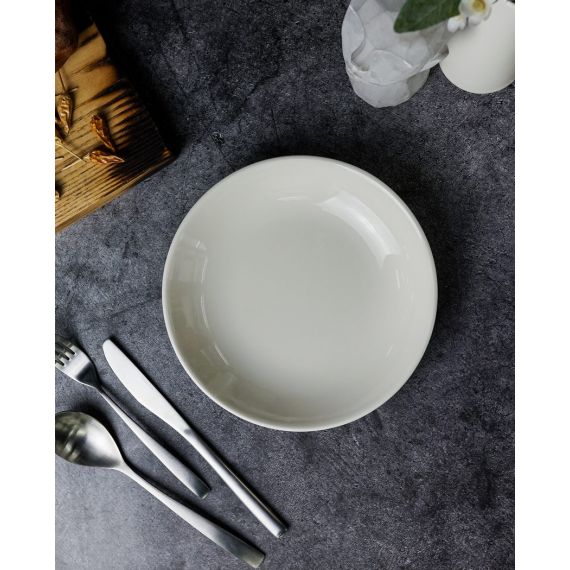 Тарелка глубокая d 21 см, Seasons Белый, Porland, изображение 3