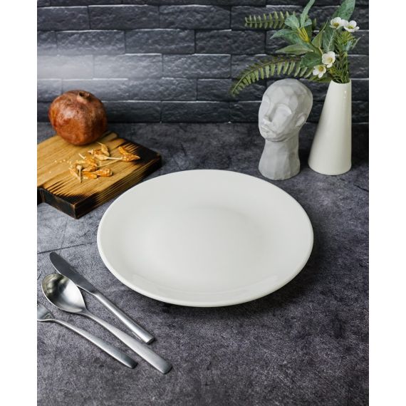 Тарелка d 28 см, Seasons Белый, Porland, изображение 2