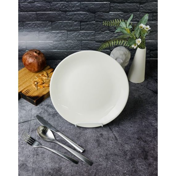 Тарелка d 24 см, Seasons Белый, Porland, изображение 4