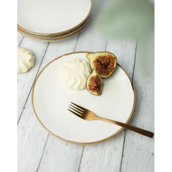 Набор десертных тарелок 18 см, 4 шт Seasons Бежевый, Porland, изображение 5