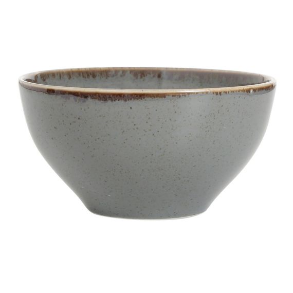 Салатник d 14 см h 7 см 550 мл, Seasons Темно-серый, Porland, изображение 2