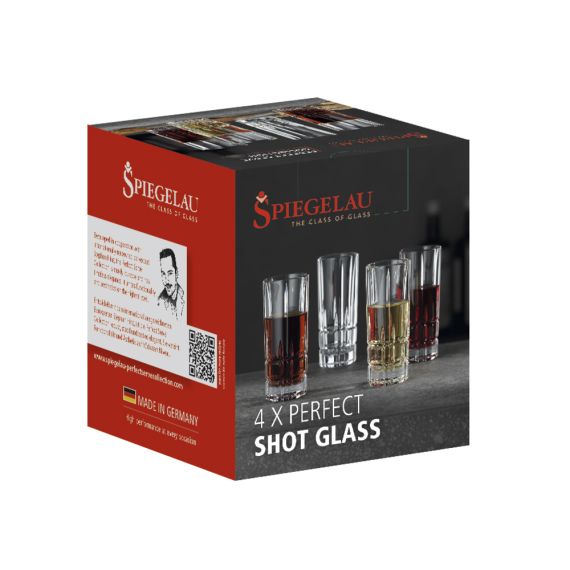 Набор из 4-х стопок, объем: 60 мл, материал: хрустальное стекло, серия Perfect, 4500170, Spiegelau, изображение 3
