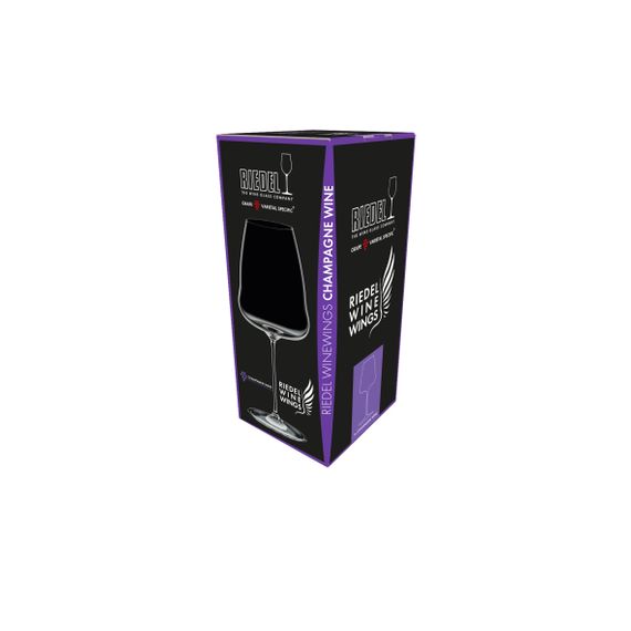 Бокал для шампанского Champagne Wine 1234/28, 742 мл, прозрачный, серия Winewings, Riedel, изображение 4