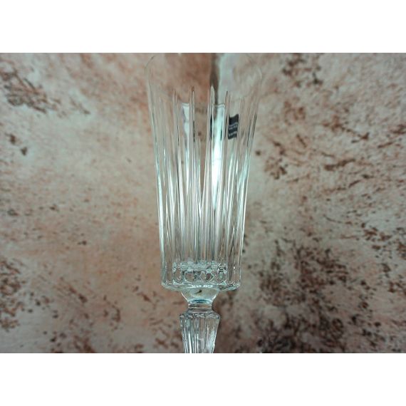 Набор из 6-ти бокалов-флюте для шампанского RCR Style TimeLess 210 мл, хрустальное стекло, Италия, изображение 4