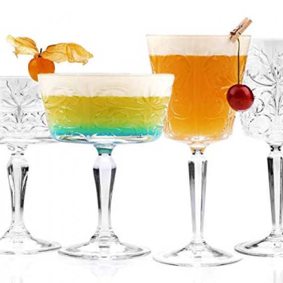 Набор из 6-ти бокалов для вина RCR Luxion Tattoo 290 мл, хрустальное стекло, Италия, изображение 3