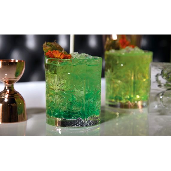 Набор из 6-ти стаканов Олд Фэшн RCR Luxion Tattoo 330 мл, хрустальное стекло, Италия, изображение 4