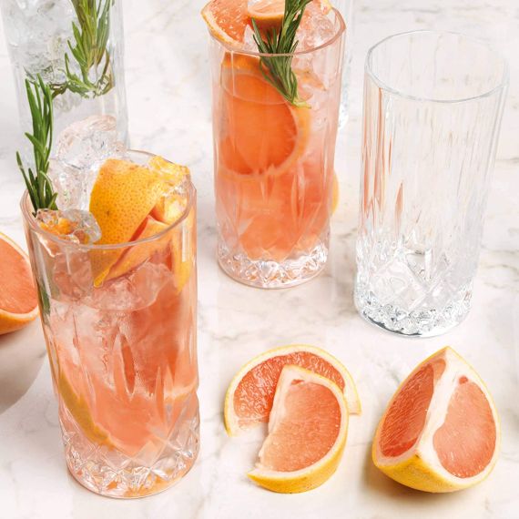 Набор из 6-ти стаканов Хайбол RCR Style Opera 350 мл, хрустальное стекло, Италия, изображение 7