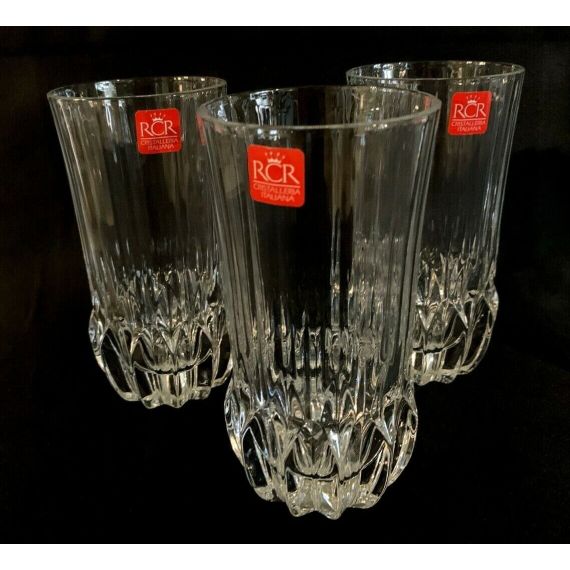 Набор из 6-ти стаканов Хайбол RCR Style Adagio 400 мл, хрустальное стекло, Италия, изображение 6