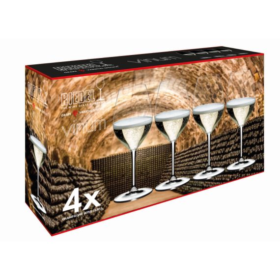 Набор бокалов для шампанского Vinum, 4 шт., 445 мл, 5416/58-23, Riedel, изображение 10