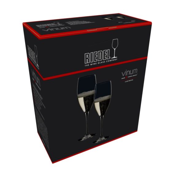 Набор бокалов для шампанского Vinum Cuvee Prestige, 2 шт., 230 мл, 6416/48, Riedel, изображение 5
