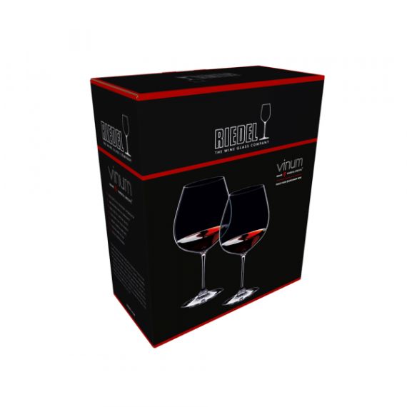 Набор из 2-х хрустальных бокалов для красного вина New World Pinot Noir 6416/16, 800 мл, прозрачный, серия Vinum, Riedel, изображение 8