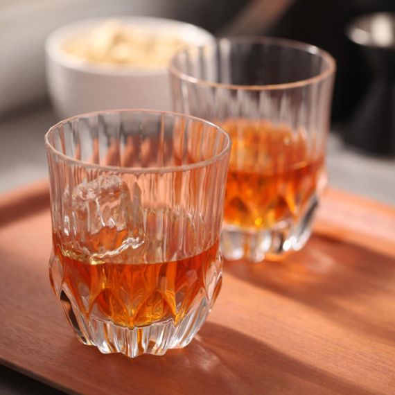 Набор из 6-ти стаканов Олд Фэшн RCR Style Adagio 350 мл, хрустальное стекло, Италия, изображение 7