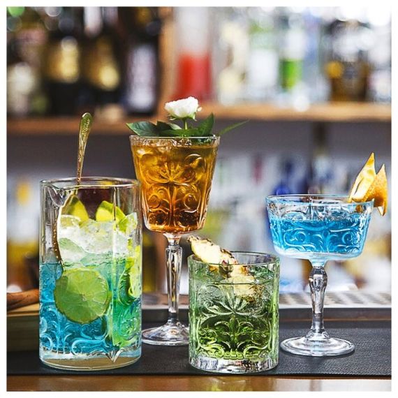 Набор из 6-ти стаканов Олд Фэшн RCR Luxion Tattoo 330 мл, хрустальное стекло, Италия, изображение 10