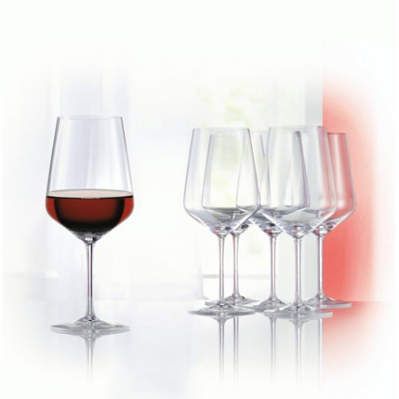 Набор бокалов для красного вина, 630 мл, 4 шт., прозрачные, бессвинцовый хрусталь, серия Style, Spiegelau, изображение 3