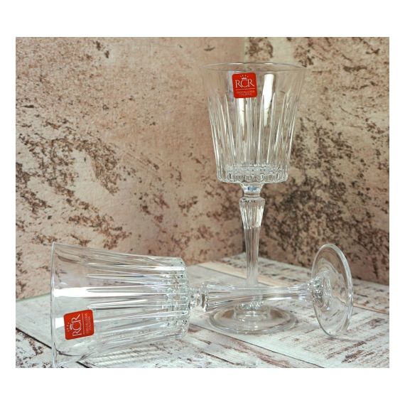 Набор из 2-х бокалов для вина RCR Timeless 230мл, хрустальное стекло, Италия, изображение 5