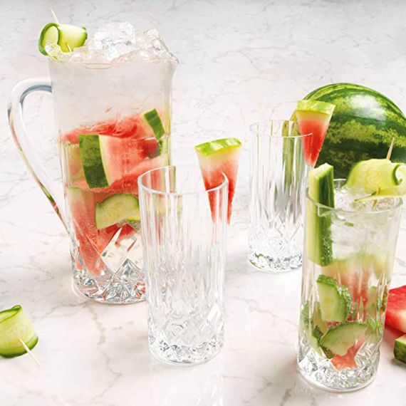 Кувшин RCR Style Opera 1200 мл, D177 мм, H230 мм, хрустальное стекло, Италия, изображение 3