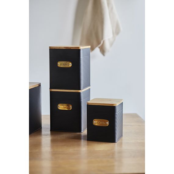 Банка для хранения сладостей Irmel, 3,2 л, графит, Smart Solutions, изображение 3