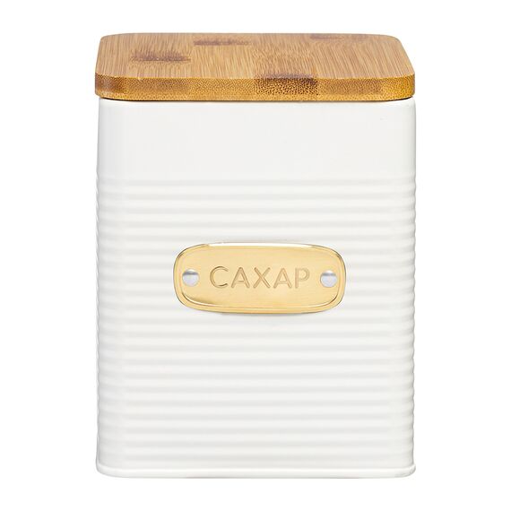 Банка для хранения сахара Irmel, 1,7 л, молочная, Smart Solutions