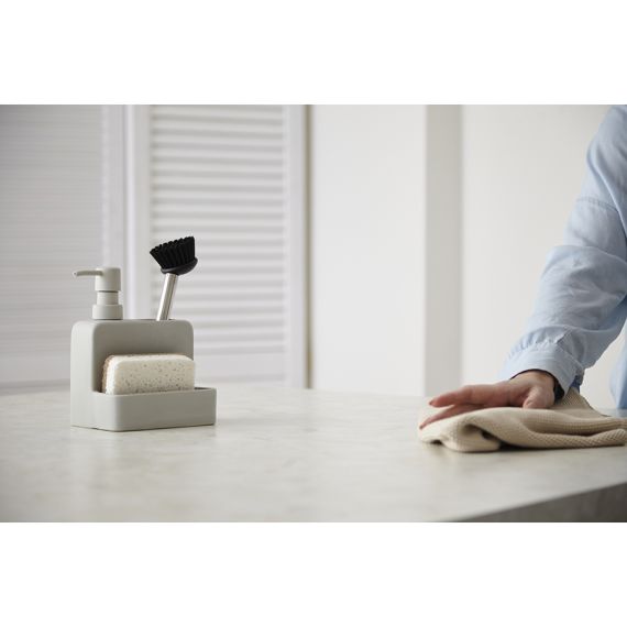 Диспенсер для мыла Noble, 280 мл, светло-серый, Smart Solutions, изображение 6