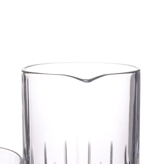 Набор из 7-ми предметов для виски RCR Timeless Style: Графин 500 мл, стаканы 360 мл, хрустальное стекло, Италия, изображение 2