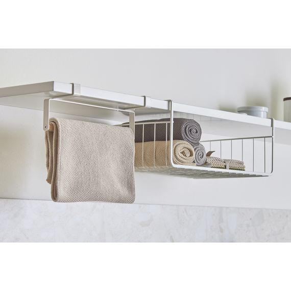 Держатель для полотенец подвесной Granli, 24х8,5 см, белый, Smart Solutions, изображение 2