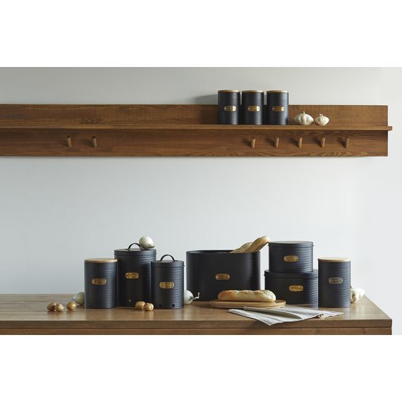 Банка для хранения соли Irmel, 1,3 л, графит, Smart Solutions, изображение 2